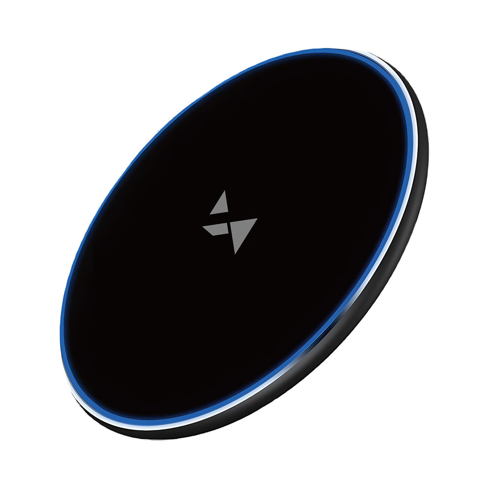 Wozinsky WLI-01Y 15W Qi induktiv oplader med USB-C-kabel - sort