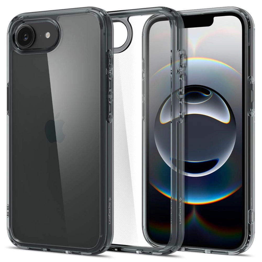 Spigen Ultra Hybrid Case til iPhone 16e - Grå