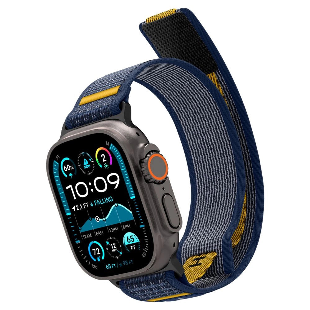 Spigen Athlex Air Strap til Apple Watch 44 / 45 / 46 / 49 mm - Navy Blue