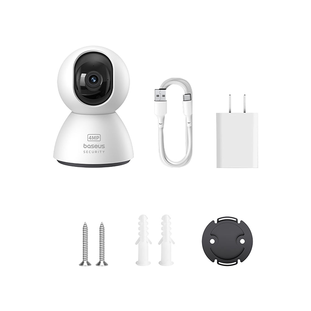 Baseus Security P1 3K Indekamera (EU-version) - hvid