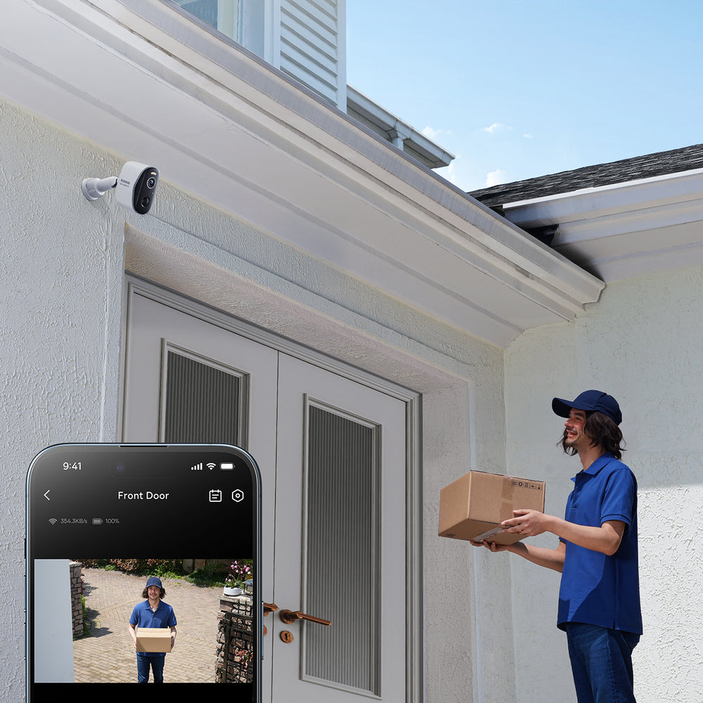 Baseus Security N1 Plus 2K Outdoor Camera – White