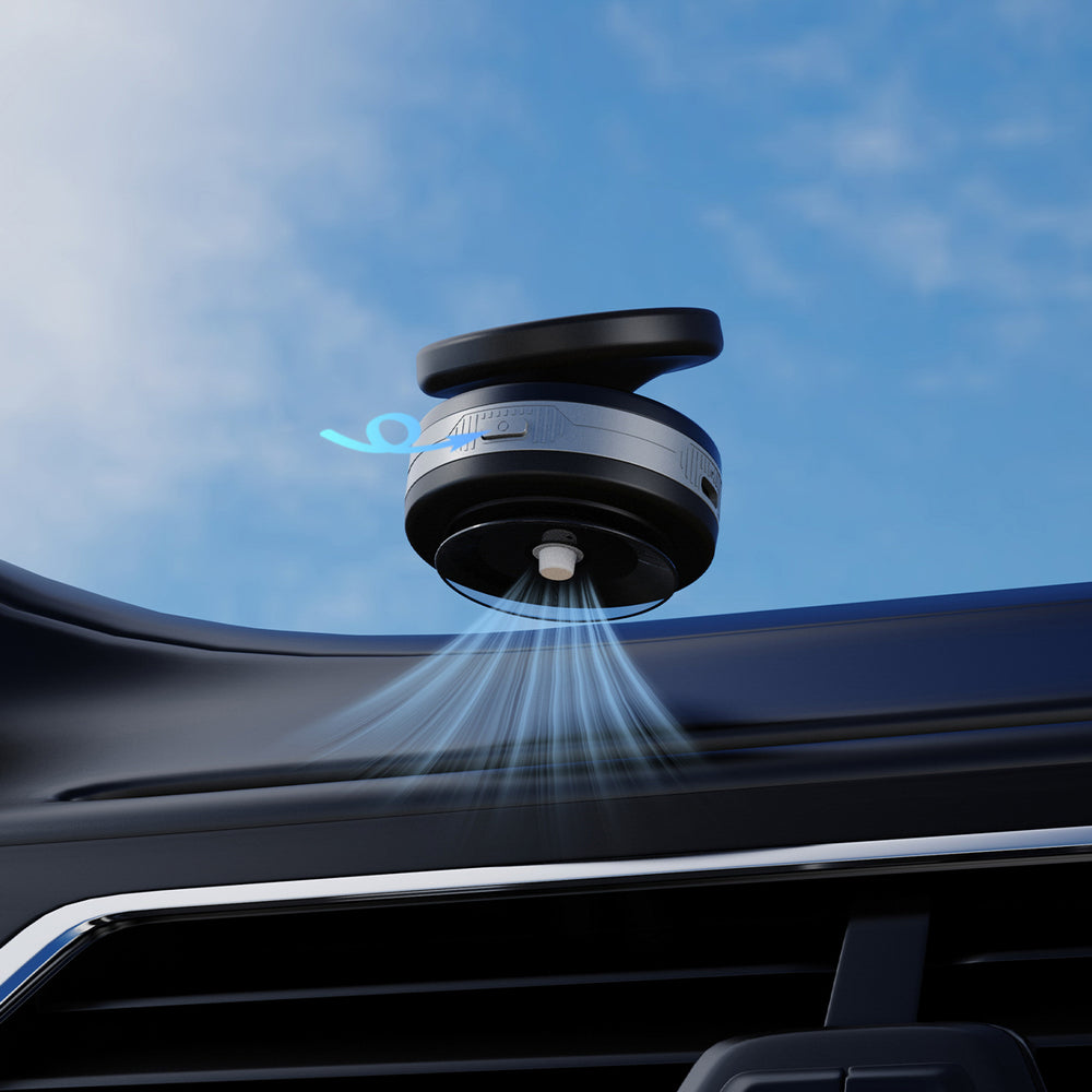 Wozinsky WUSQ-01 Bilholder med Qi-oplader Kompatibel med MagSafe - sort