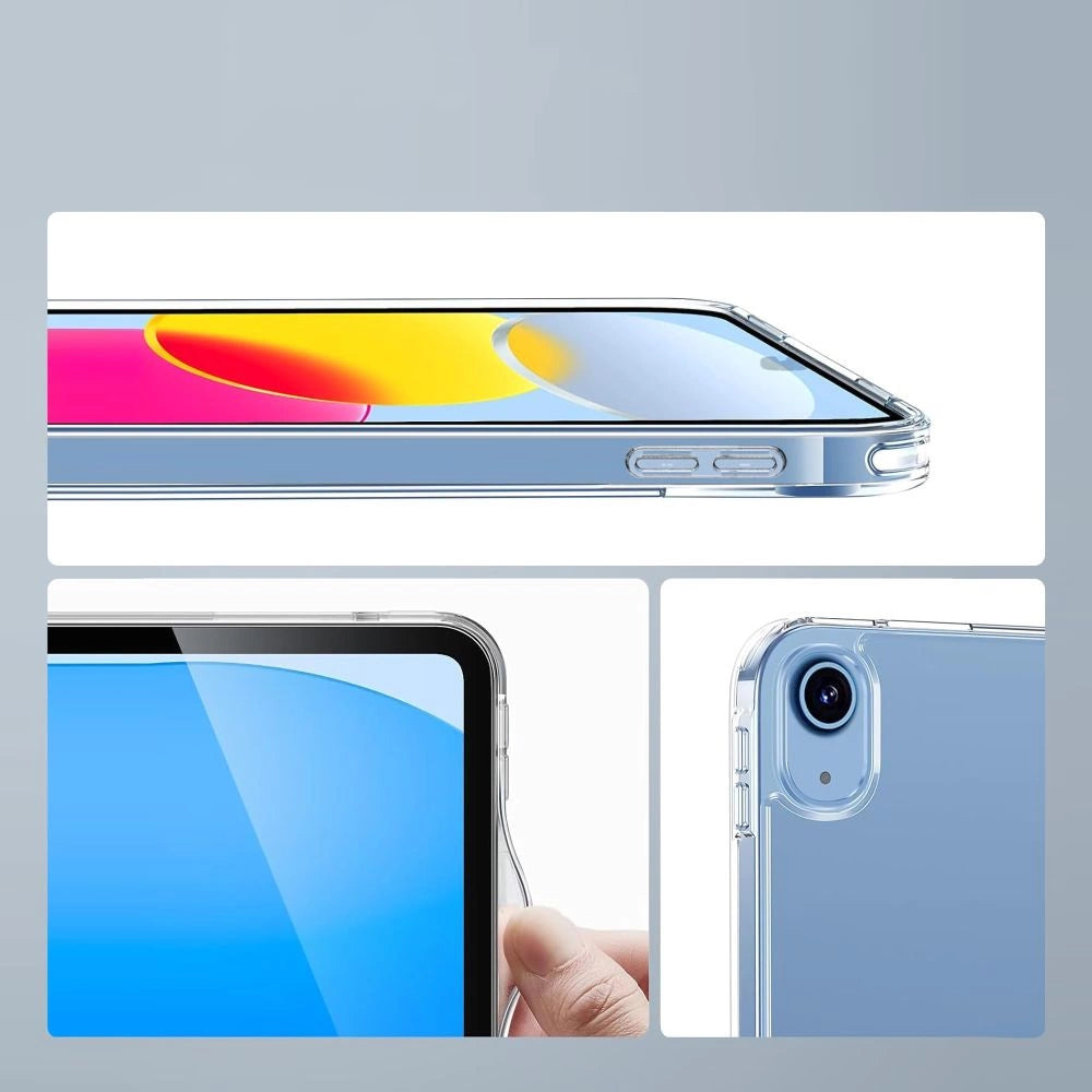 Tech-Protect FlexAir Hybrid Case til iPad 10.9 10 / 2022 / 11 11 / 2025 - Gennemsigtig