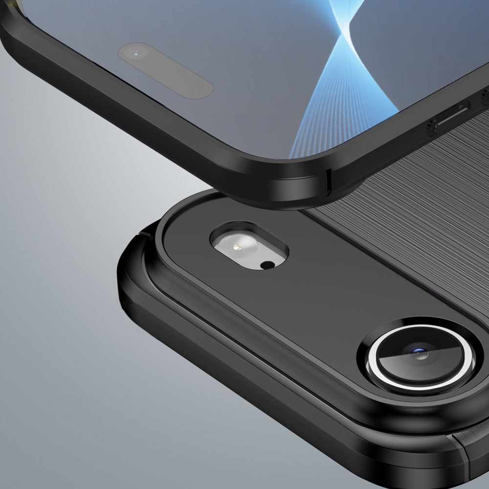 Carbon Case til iPhone 17 Air - sort