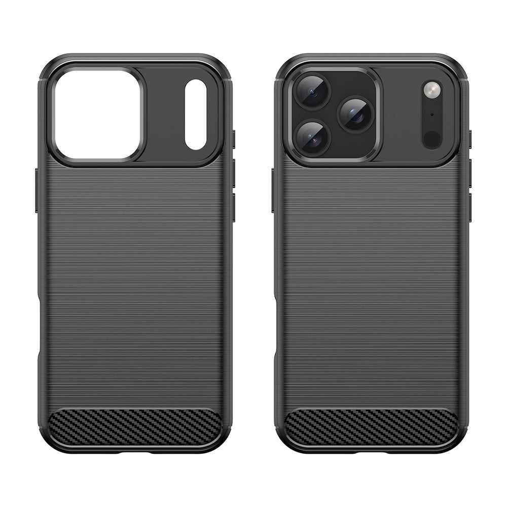 Carbon Case til iPhone 17 Pro Max - sort