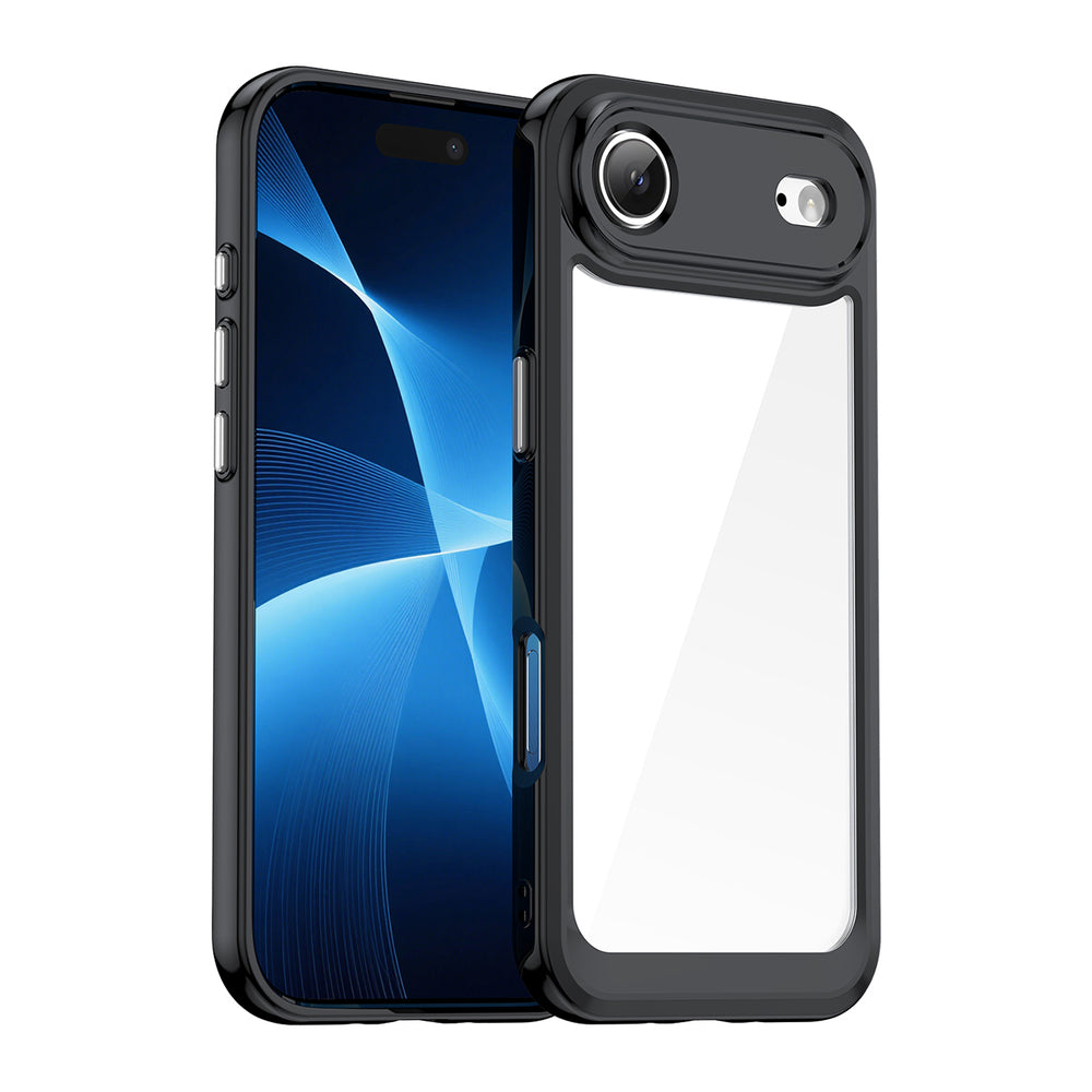 Outer Space Case til iPhone Air - sort gennemsigtigt