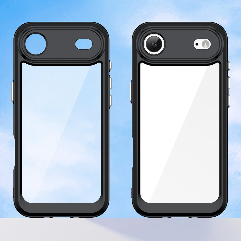 Outer Space Case til iPhone Air - sort gennemsigtigt