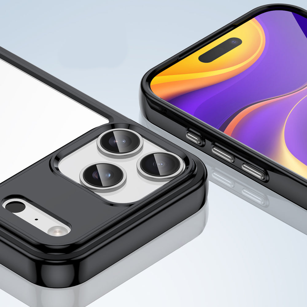 Outer Space Case til iPhone 17 Pro Max - sort gennemsigtigt