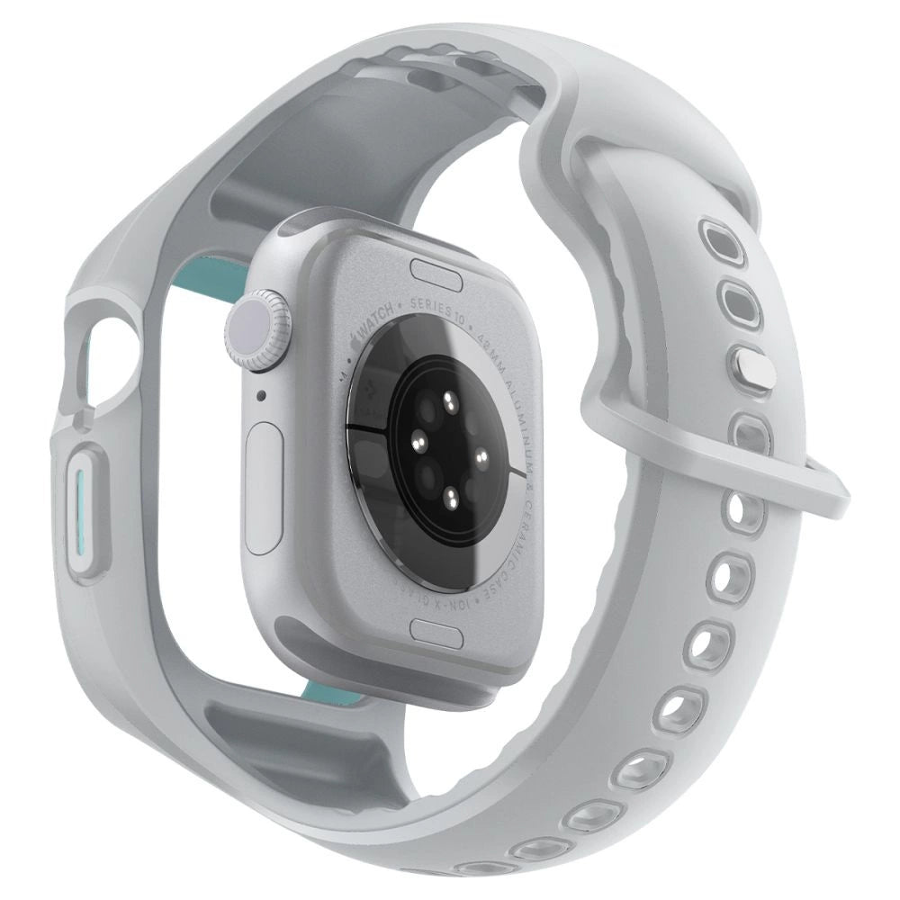 Spigen Liquid Air Pro Strap til Apple Watch 10 46mm - Grå