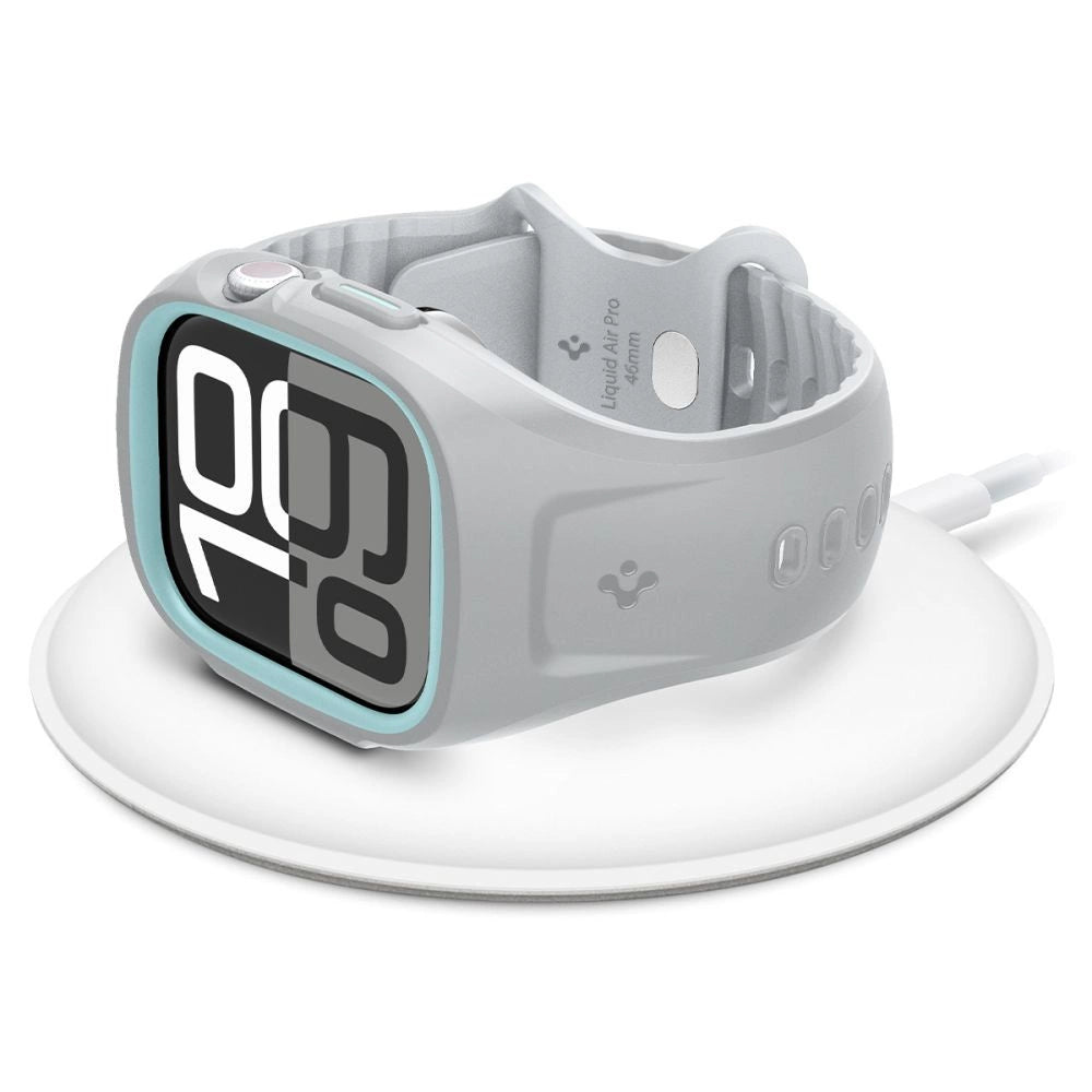 Spigen Liquid Air Pro Strap til Apple Watch 10 46mm - Grå