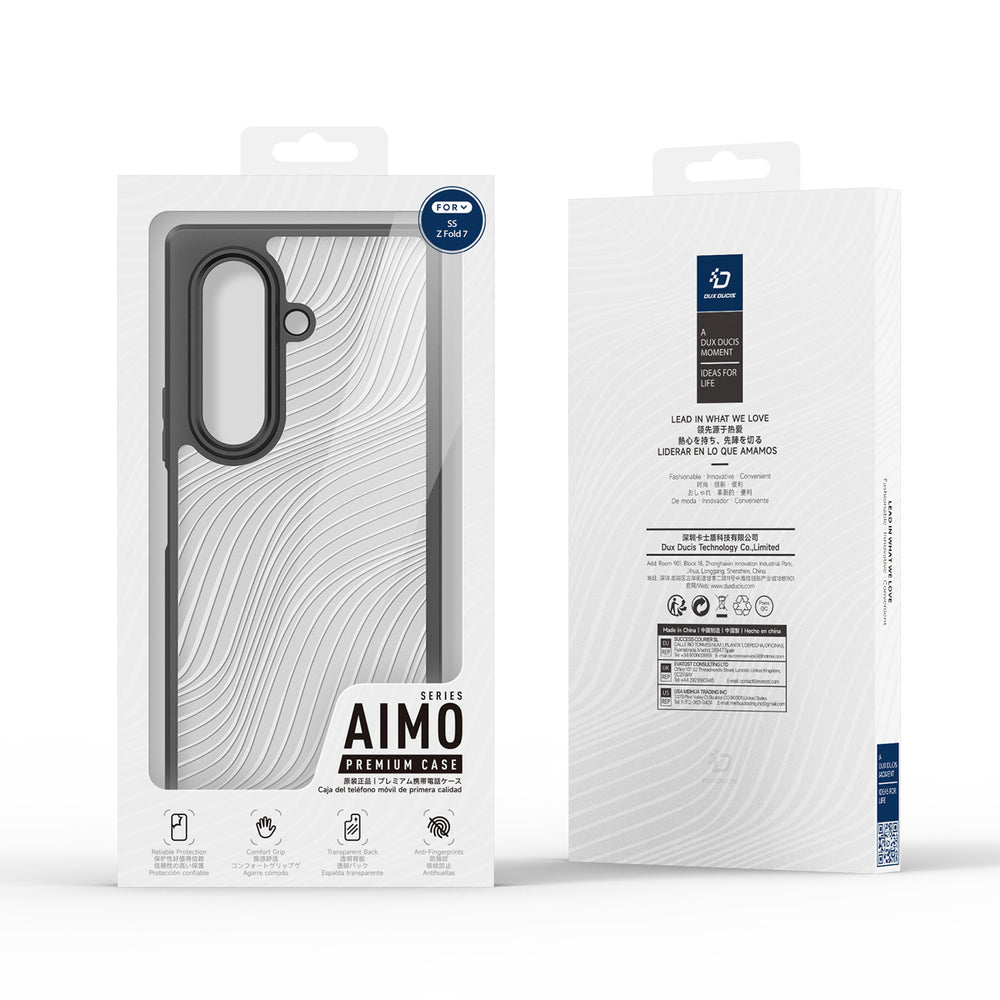Dux Ducis Aimo Case til Samsung Galaxy Z Fold7 - sort