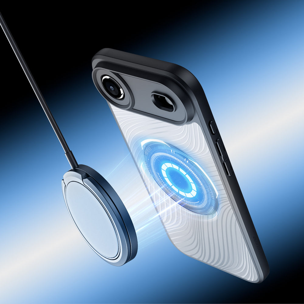 Dux Ducis Aimo Mag Case med magnetisk ring til iPhone 17 Air Sort