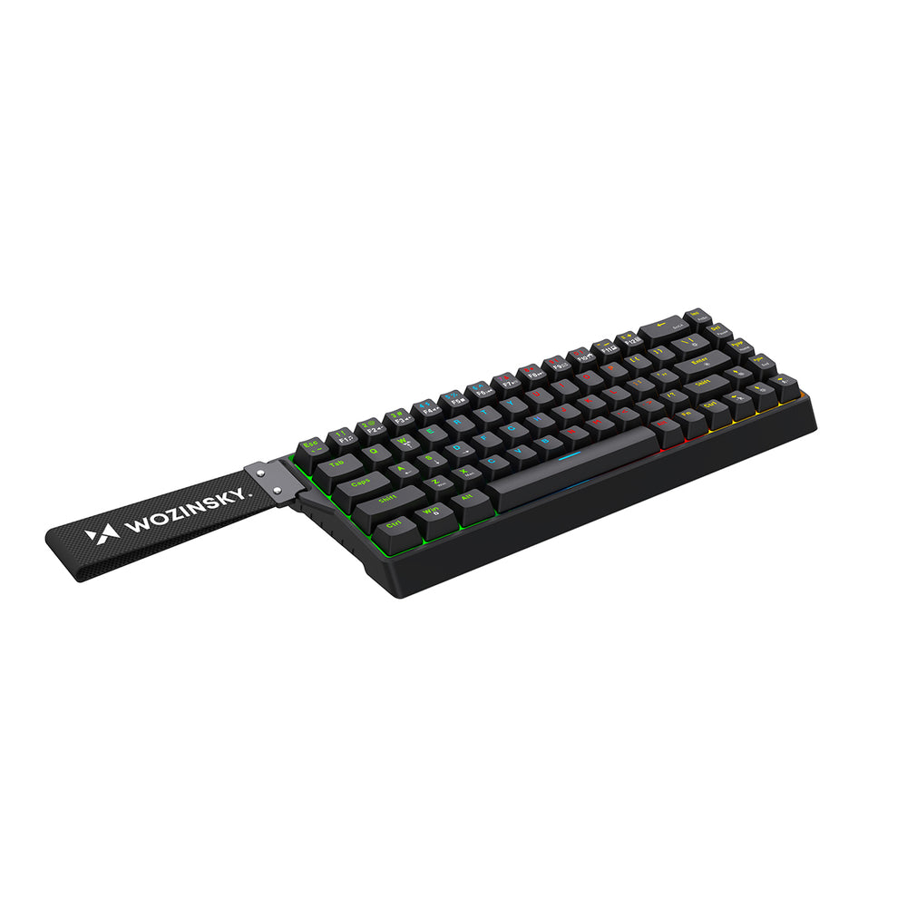 Wozinsky WKGP-1165 Mechanical Gaming Keyboard with RGB Backlight - Black
