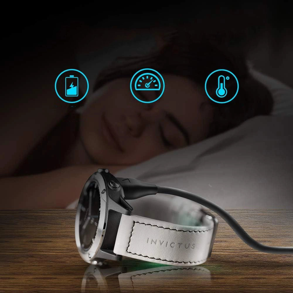 Tech-Protect MC04 UltraBoost USB-C-kabel til Garmin Watch 1m - sort