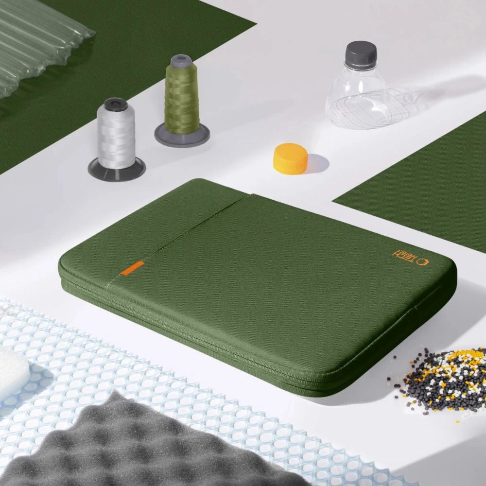 Tech-Protect Defender Laptop Bag 13-14 - Grøn