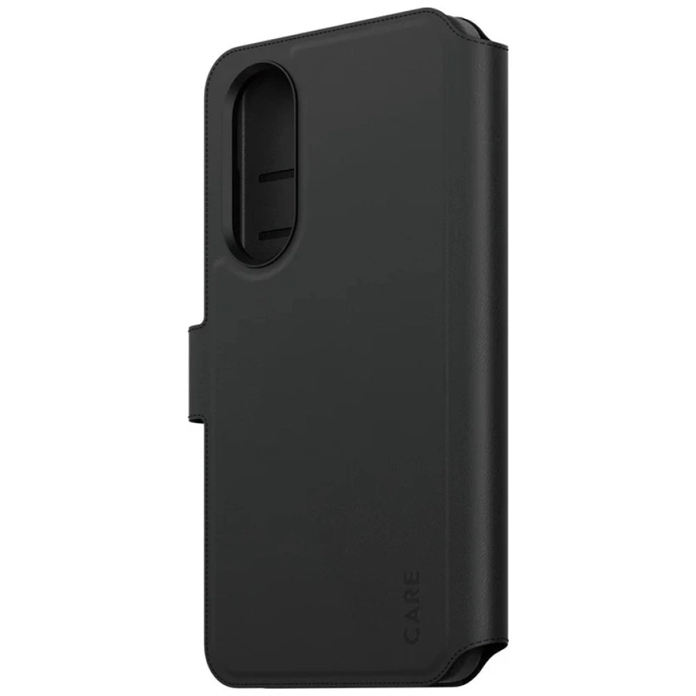 CARE af PanzerGlass Feature Tango 2in1 Wallet Qi Case til Samsung Galaxy S25 Edge - sort