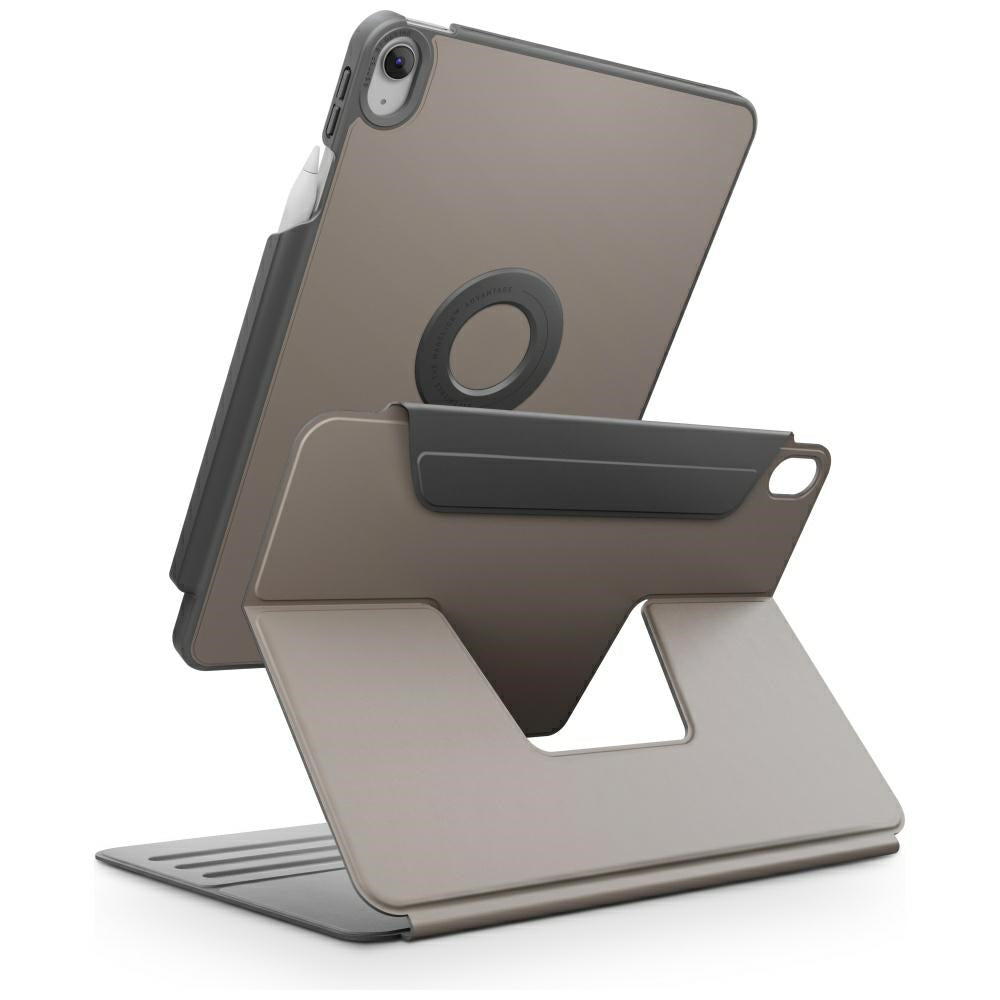 Uniq Rovus Snapmount Magnetic 360 Roterende Fjernbar Case til iPad 11" 2025 / iPad 10.9" 2022 (10th gen.) - Grå