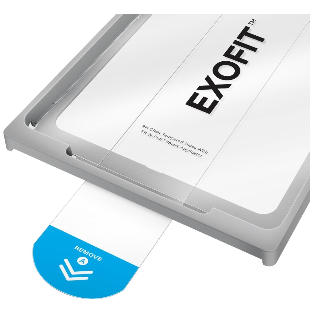Uniq Optix Clear Exofit hærdet glas med applikator til iPad 11" 2025 / iPad 10.9" 2022 (10th gen.)