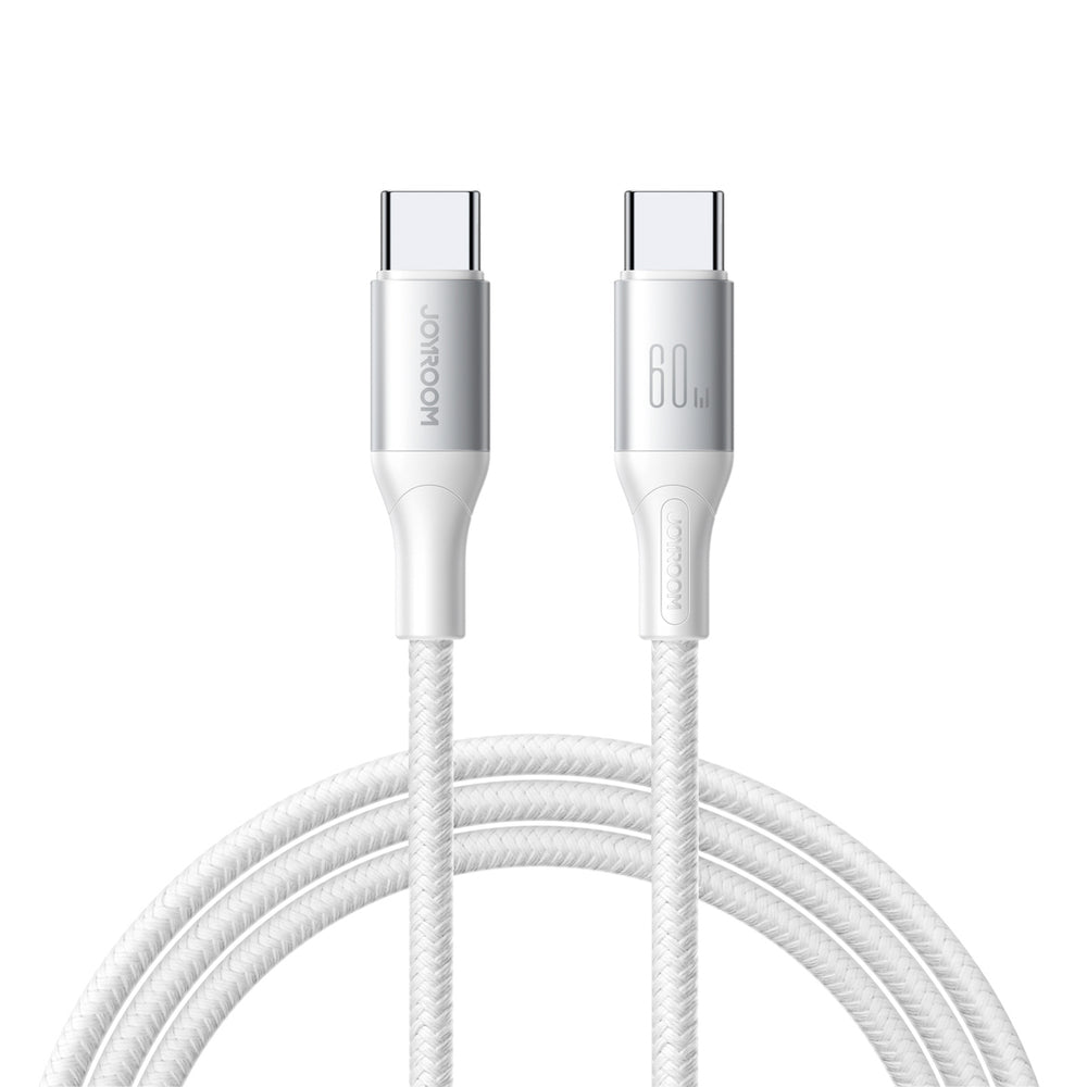 Joyroom S-A28 Flash Series 60W USB-C - USB-C Kabel 1m - hvid