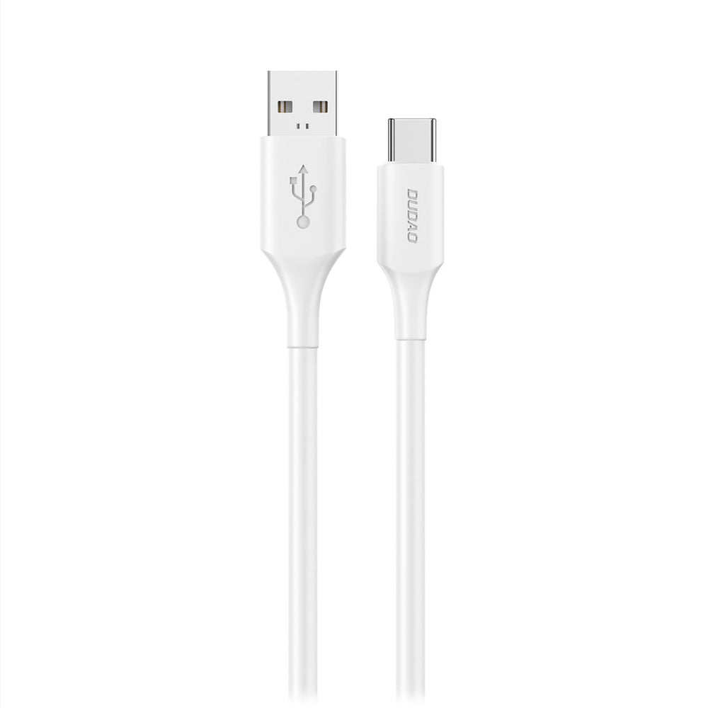 Dudao L2sT USB-A - USB-C 6A Kabel 1,2 m - Hvid