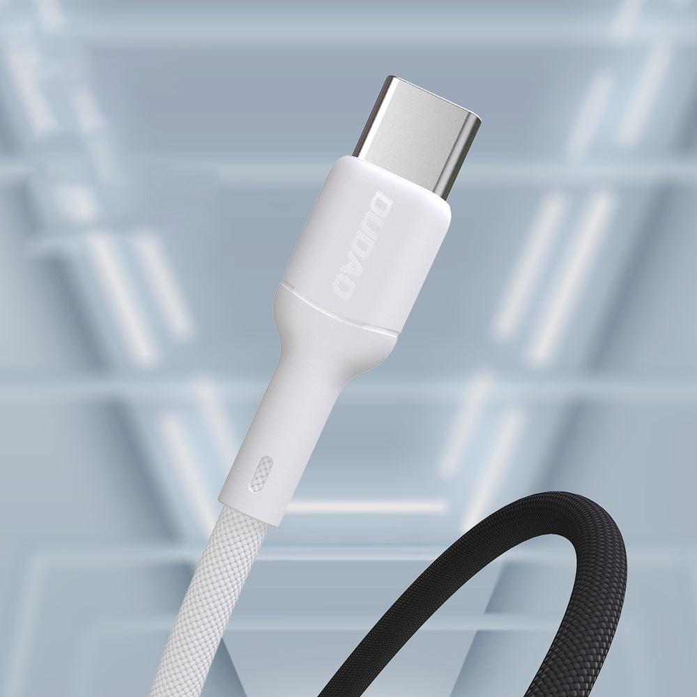 Dudao L9T 5A USB-A - USB-C Kabel 1m - Hvid