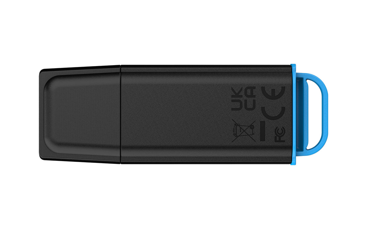 Kingston Technology DataTraveler Exodia USB-nøgle 128 GB USB Type-A 3.2 Gen 1 (3.1 Gen 1) Sort, Blå