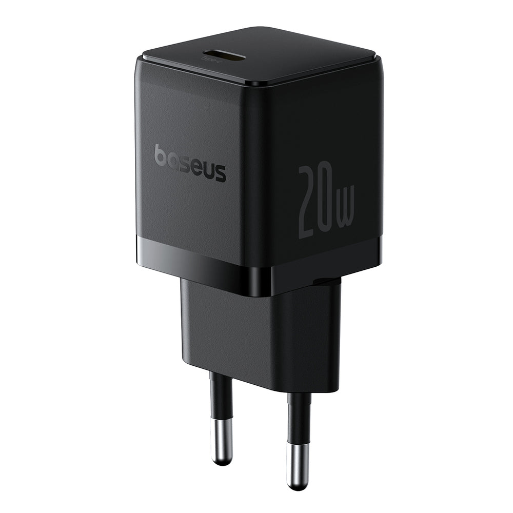 Baseus Palm 20W USB-C Wall Charger - sort