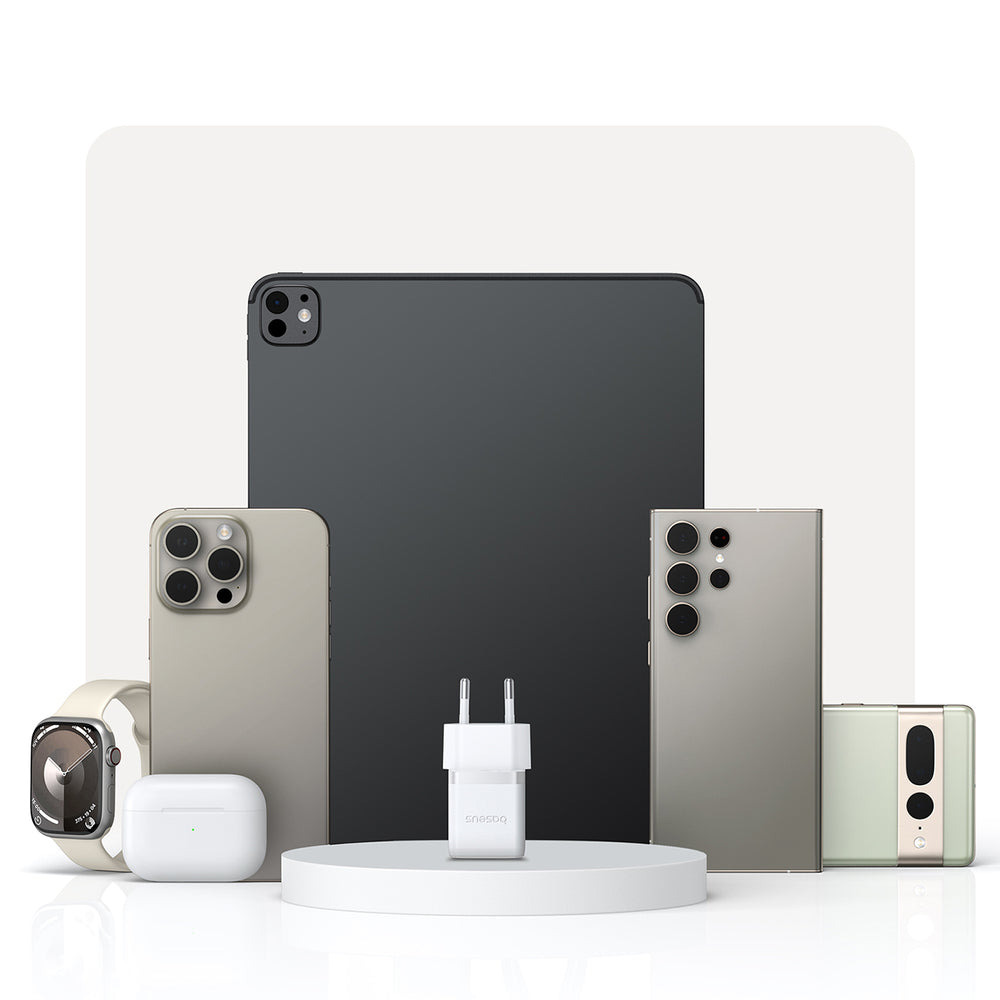 Baseus Palm 20W USB-C Wall Charger - hvid