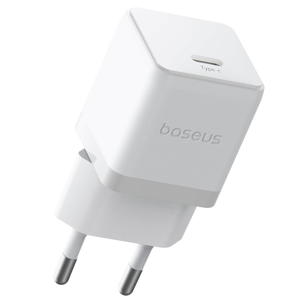 Baseus Palm 20W USB-C Wall Charger - hvid