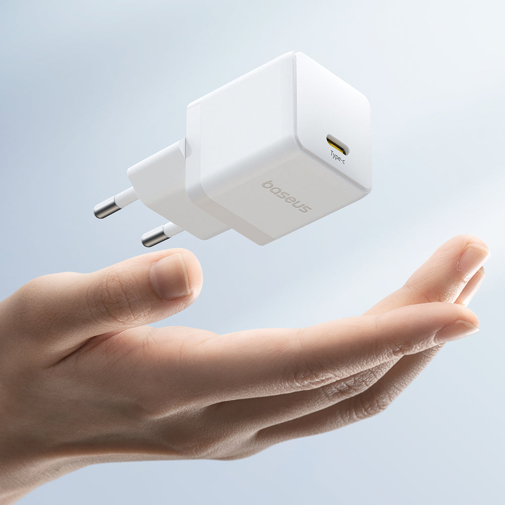 Baseus Palm 20W USB-C Wall Charger - White