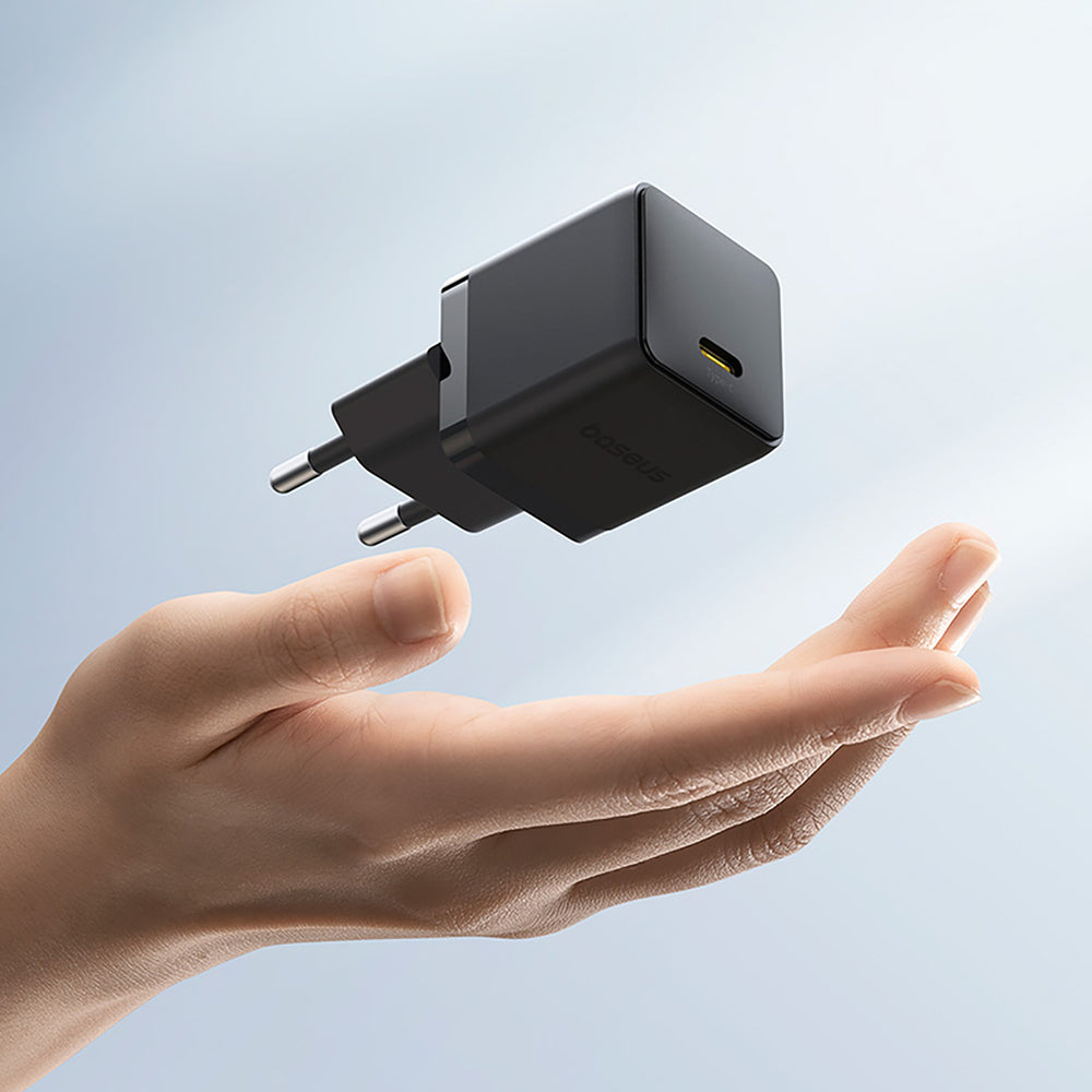 Baseus Palm 30W USB-C Wall Charger - sort