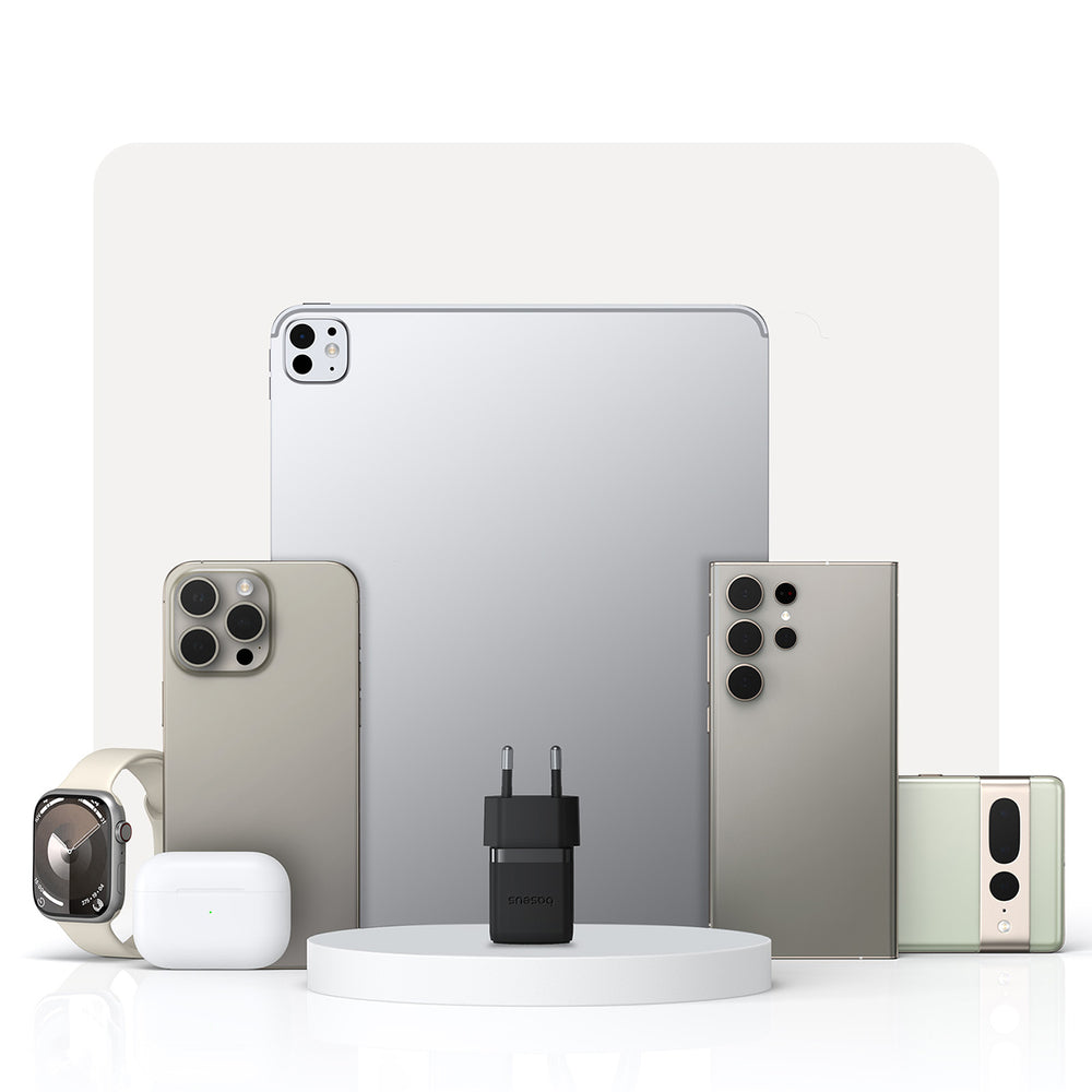 Baseus Palm 30W USB-C vægoplader - hvid