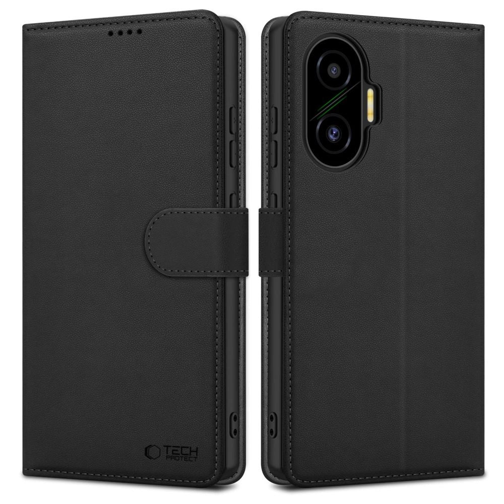 Tech-Protect Wallet Case til Xiaomi Poco F7 5G - sort
