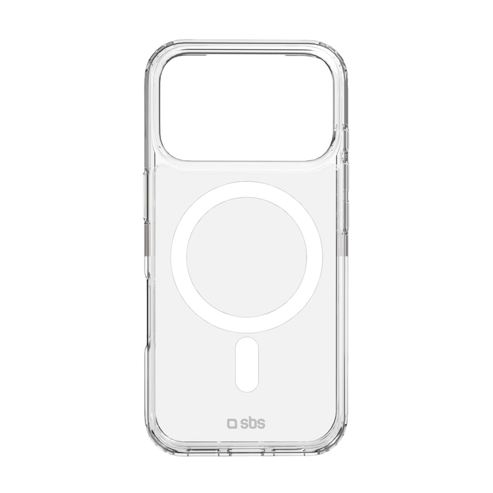 SBS Extreme Mag Case med D3O-teknologi til iPhone 17 Pro - Transparent