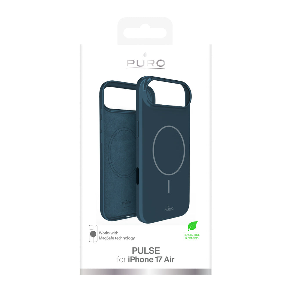 Puro Pulse beskyttelsesfoder til iPhone 17 Air Polycarbonat - Turkis