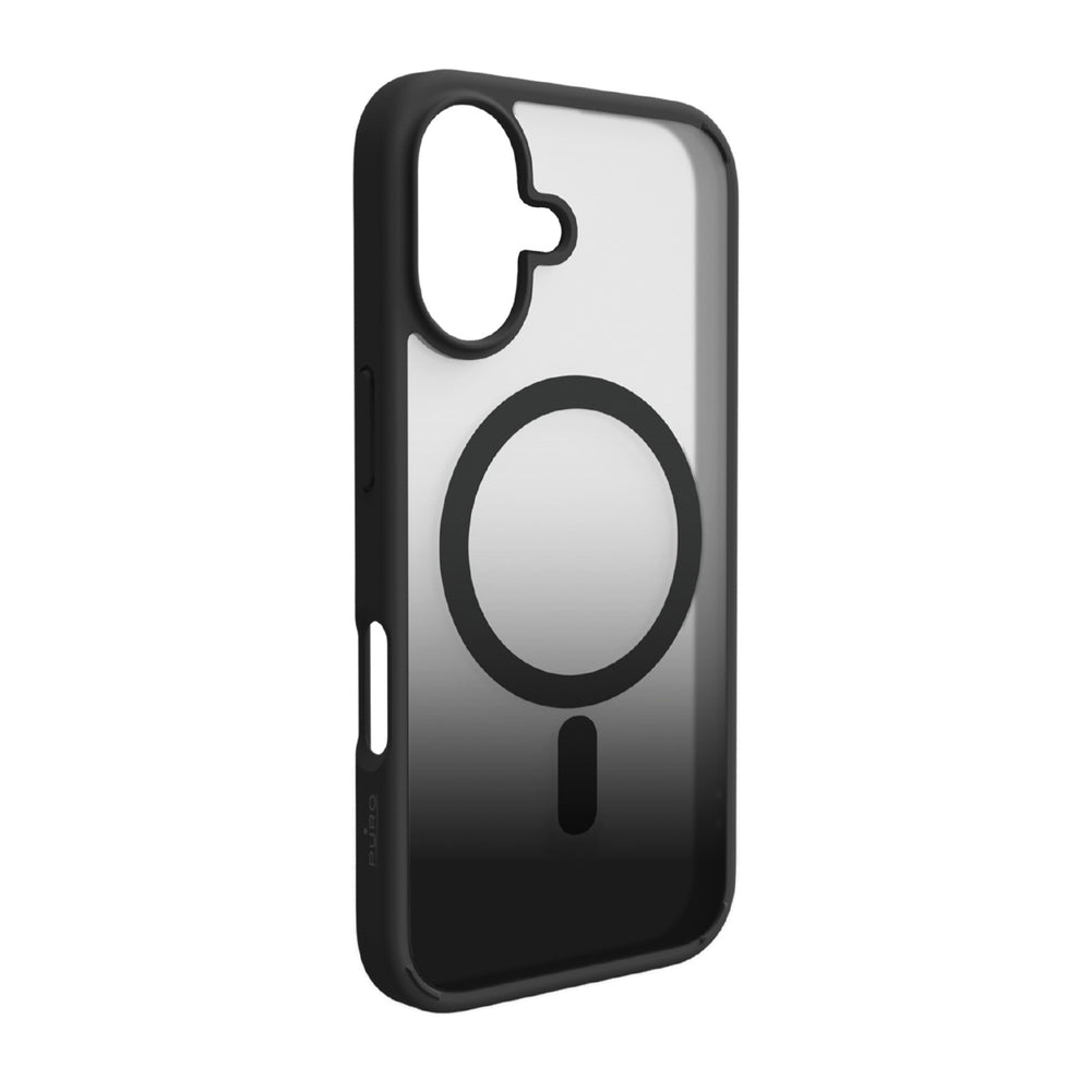 Puro Gradient TPU MagSafe Kompatibel Case til iPhone 17 - sort