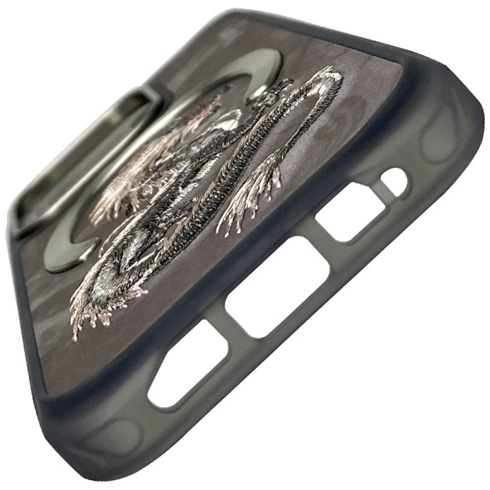 Nimmy Dragon MagSafe Case til iPhone 16 Pro - Grå