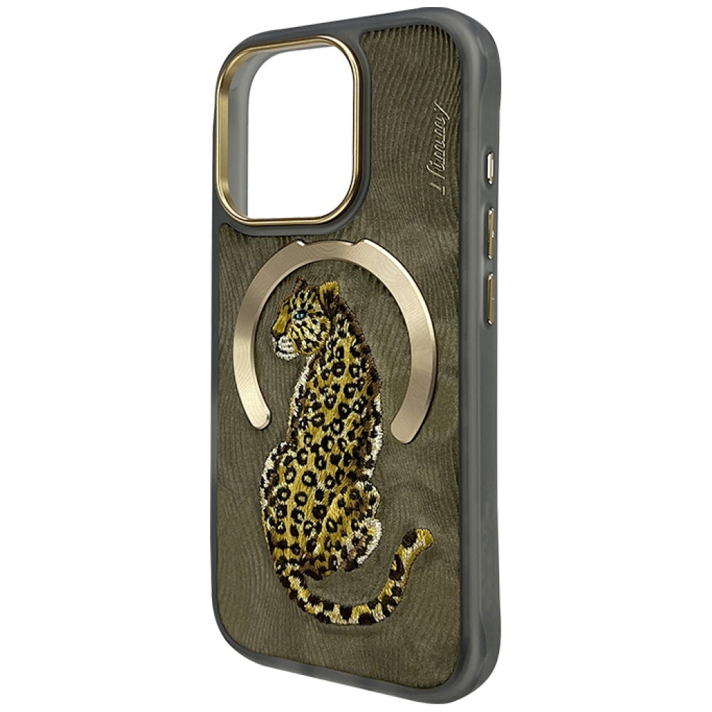 Nimmy Magnetic Fantasy Animal MagSafe Case for iPhone 16 Pro - Gold