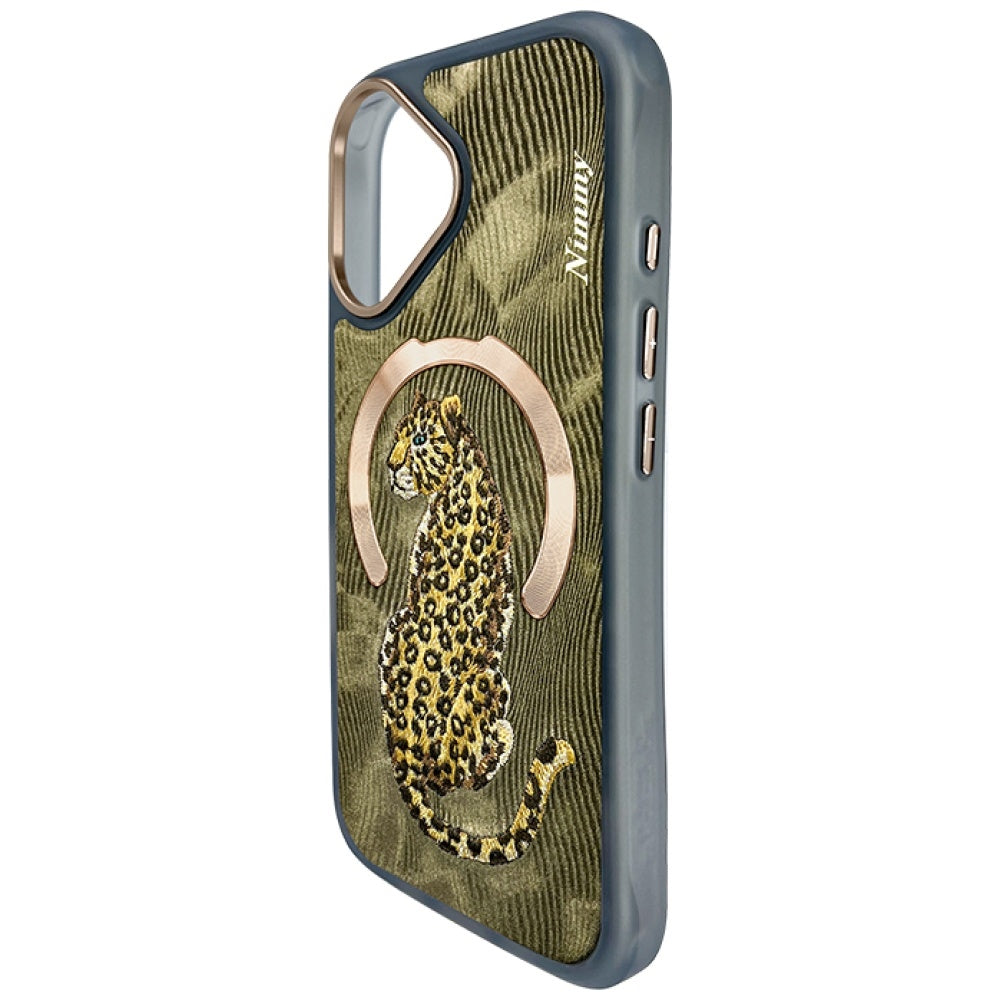Nimmy Magnetic Fantasy Animal MagSafe Case til iPhone 16 - Guld