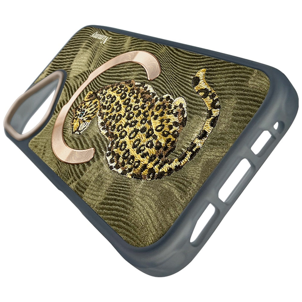 Nimmy Magnetic Fantasy Animal MagSafe Case til iPhone 16 - Guld