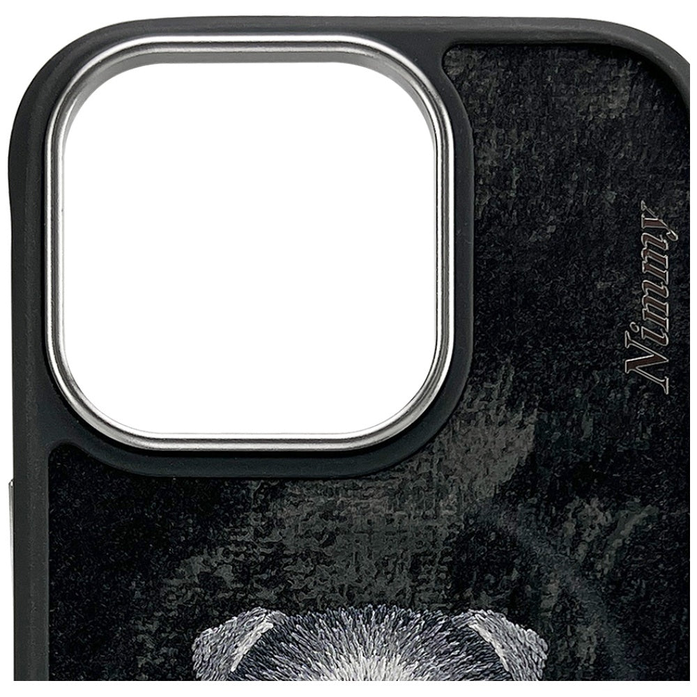 Nimmy Magnetic fashion cute pet MagSafe case for iPhone 16 Pro Max - black