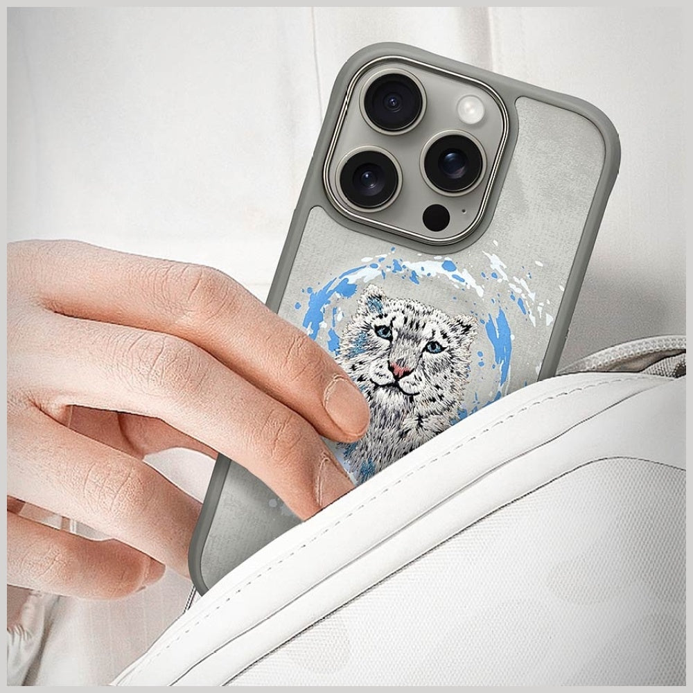 Nimmy Pantera MagSafe Case til iPhone 16 Pro - Grå