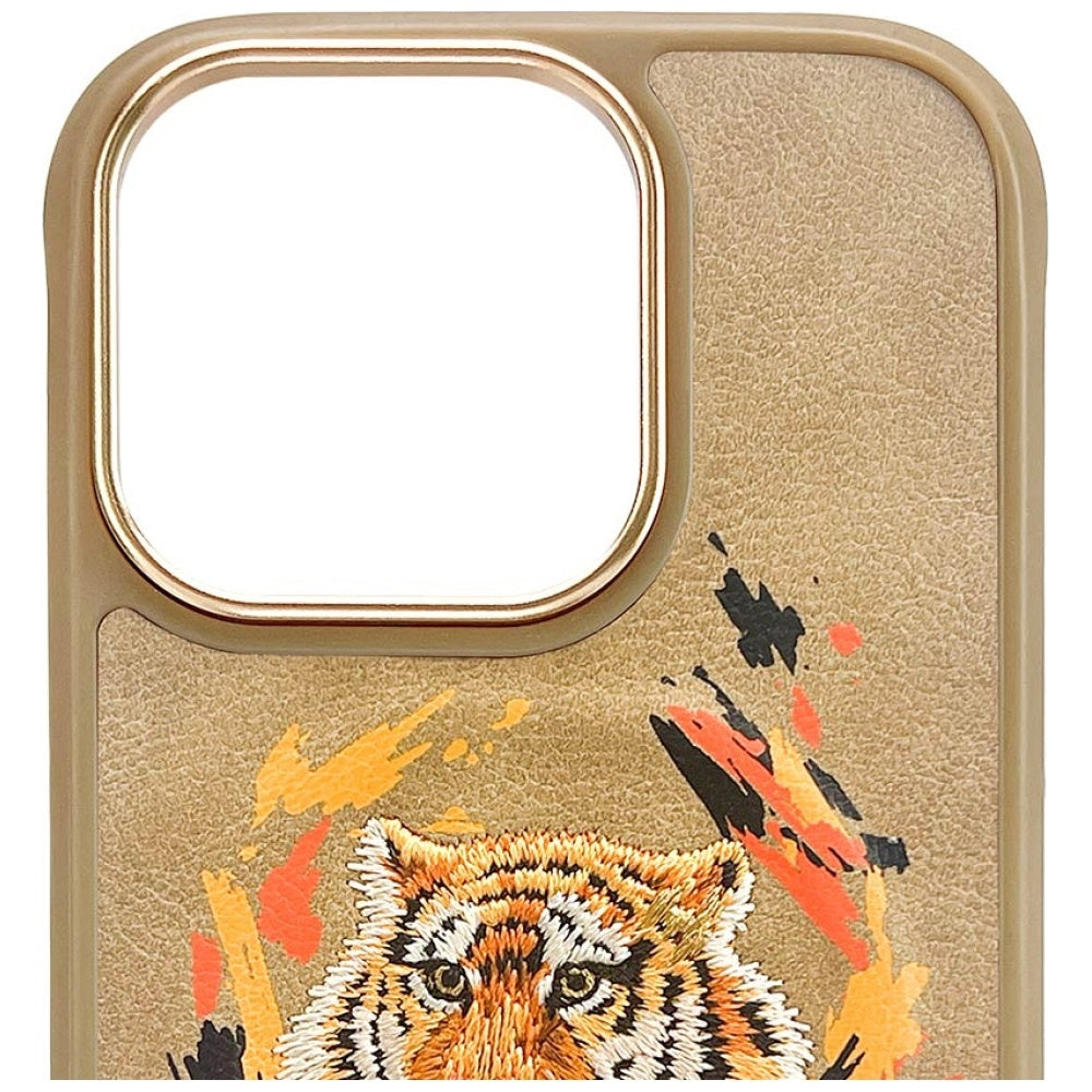 Nimmy Tiger MagSafe-fodral til iPhone 16 Pro - brun
