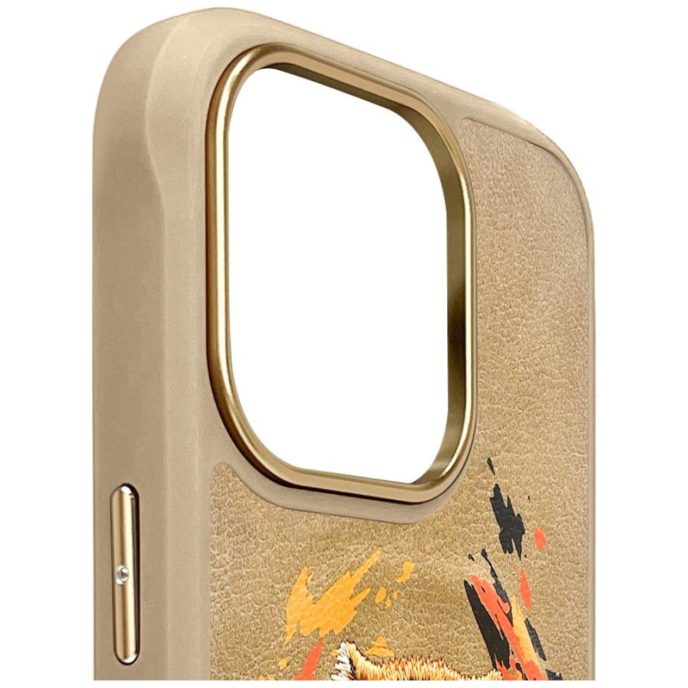 Nimmy Tiger MagSafe-fodral til iPhone 16 Pro - brun