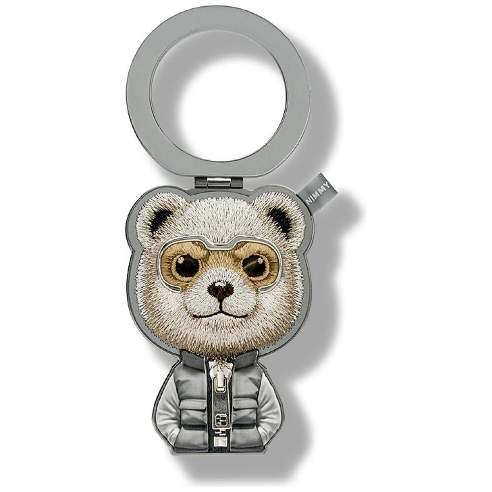Nimmy Cool&Cute 2.0 Bjørn Magnetisk Pendant - Grå