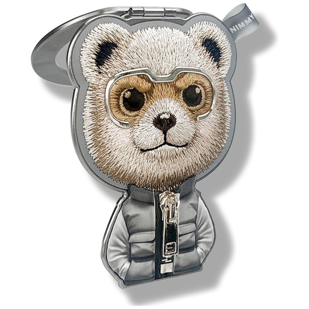 Nimmy Cool&Cute 2.0 Bjørn Magnetisk Pendant - Grå