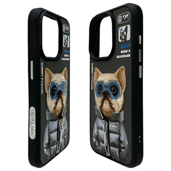 Nimmy Cool&Cute 2.0 Case til iPhone 15 Pro - sort