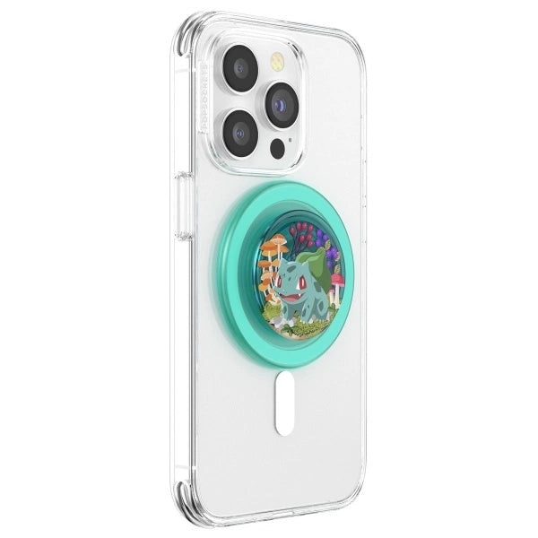 Popsockets 2 Bulbasaur Grip og Telefon Stand med MagSafe