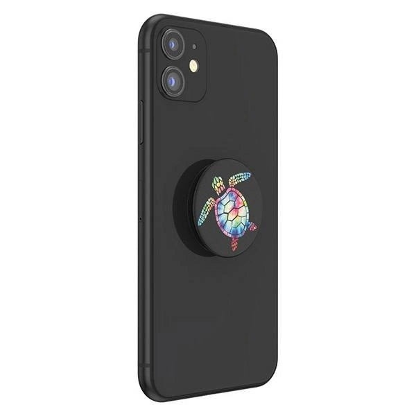 Popsockets 2 Psychedelic Turtle Telefonholder og Stand