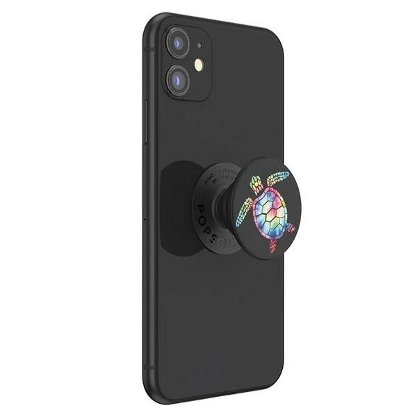 Popsockets 2 Psychedelic Turtle Telefonholder og Stand